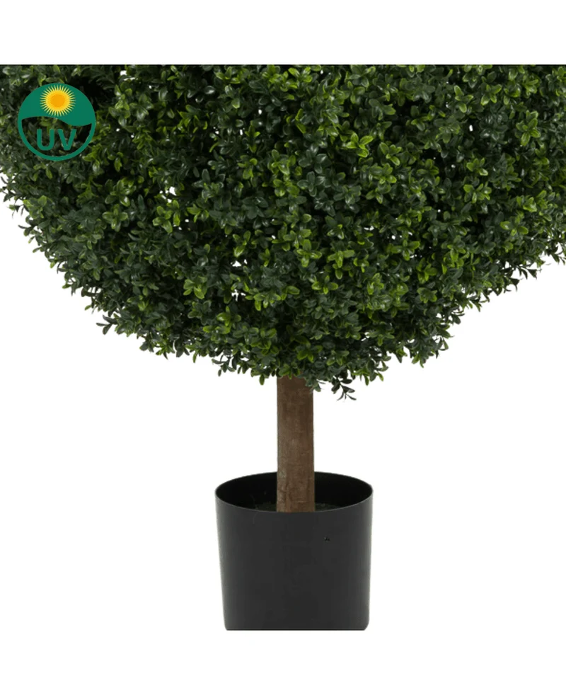 Kunstplant Buxus op stam romeinse stijl UV 95cm