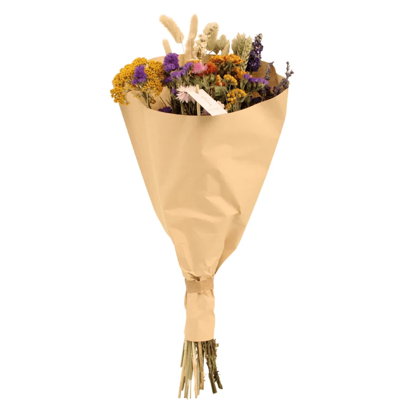 Feldbouquet Multi aus Trockenblumen, Ø25 cm, 60 cm Höhe