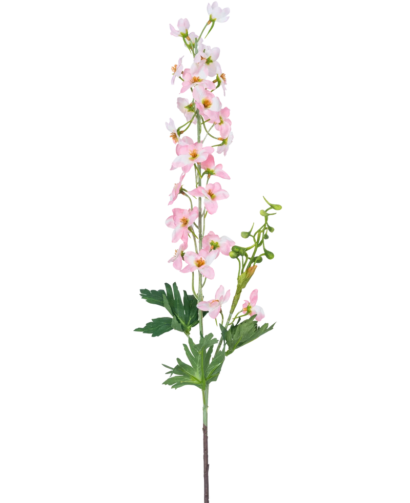 Künstliche Blume Delphinium 79 cm hellrosa