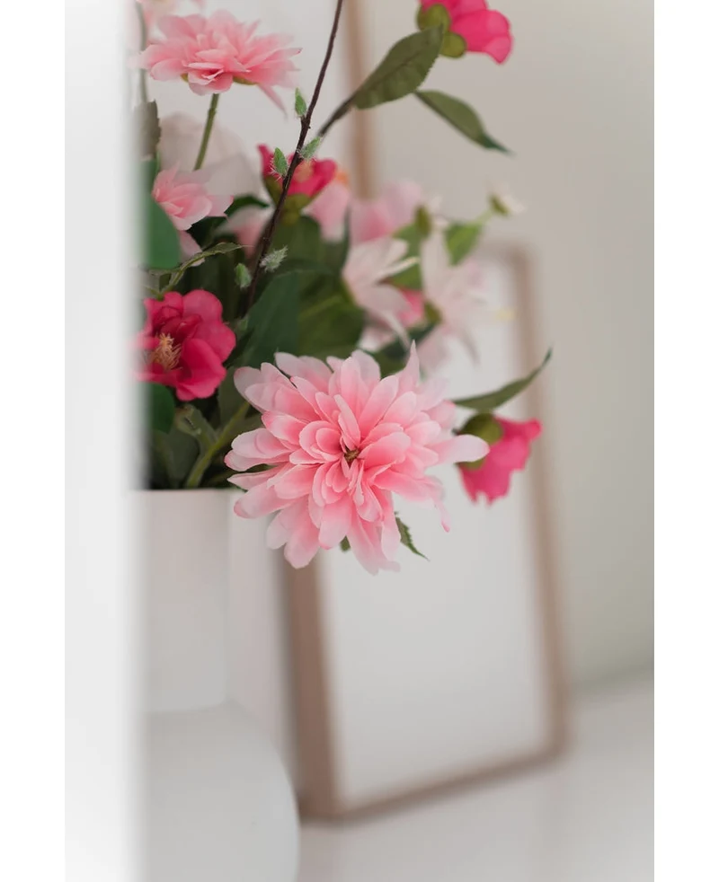 Künstliche Blume Dahlie 60 cm rosa