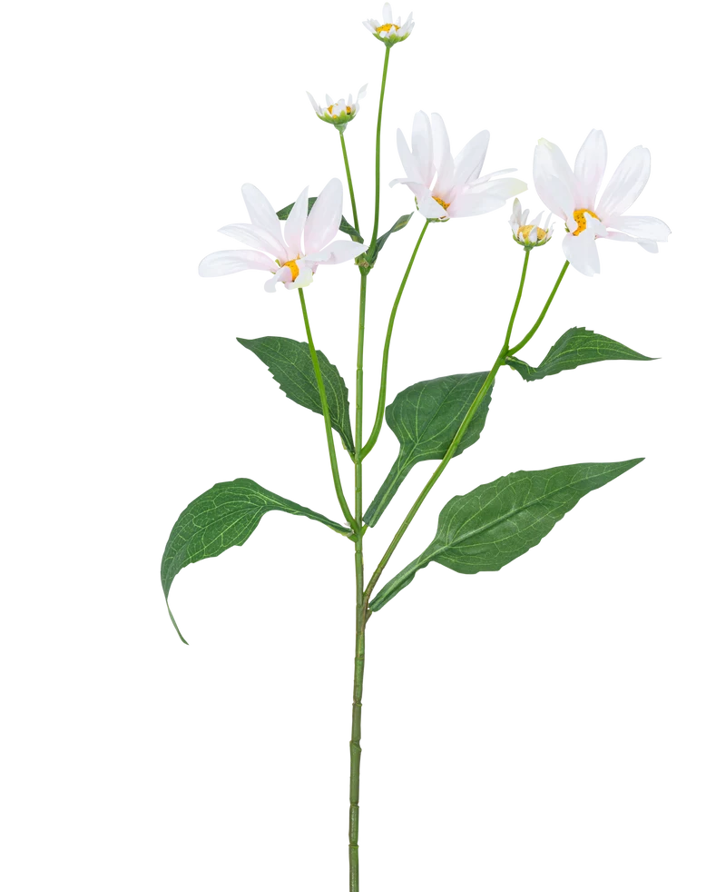 Künstliches Gänseblümchen 76 cm weiß