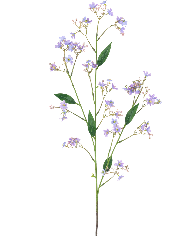 Künstlicher Zweig Daphne Spray 108 cm lila