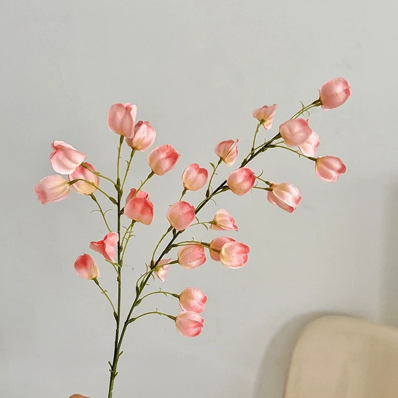 Künstliche Lampionfrüchte, 98 cm, realistisch, 8 Farben – ideal für Hochzeiten, Innenräume & Ausstellungen