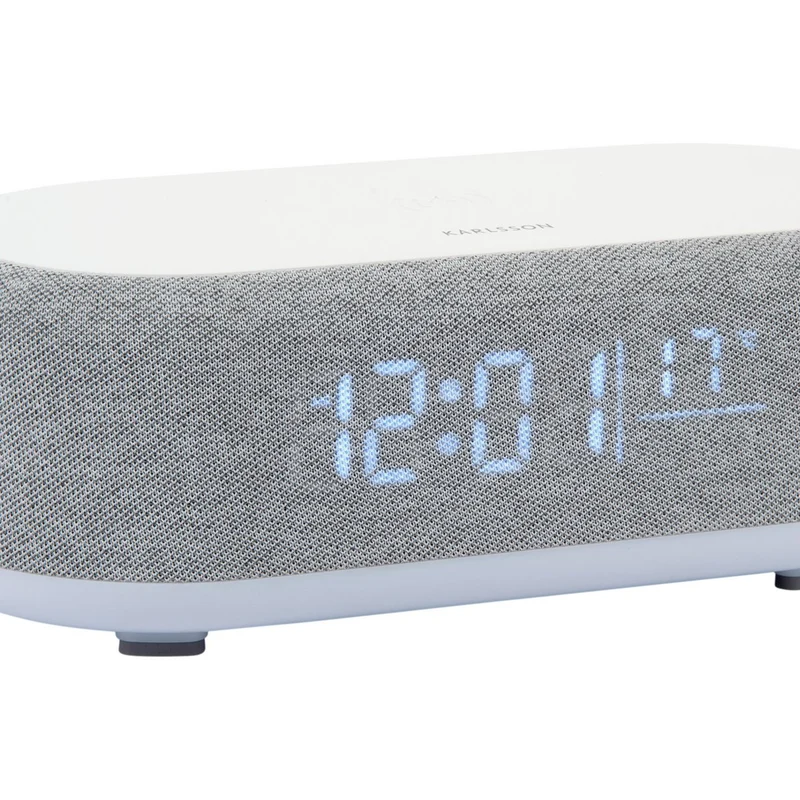 Wecker Vogue m. Telefonladegerät und Bluetooth
