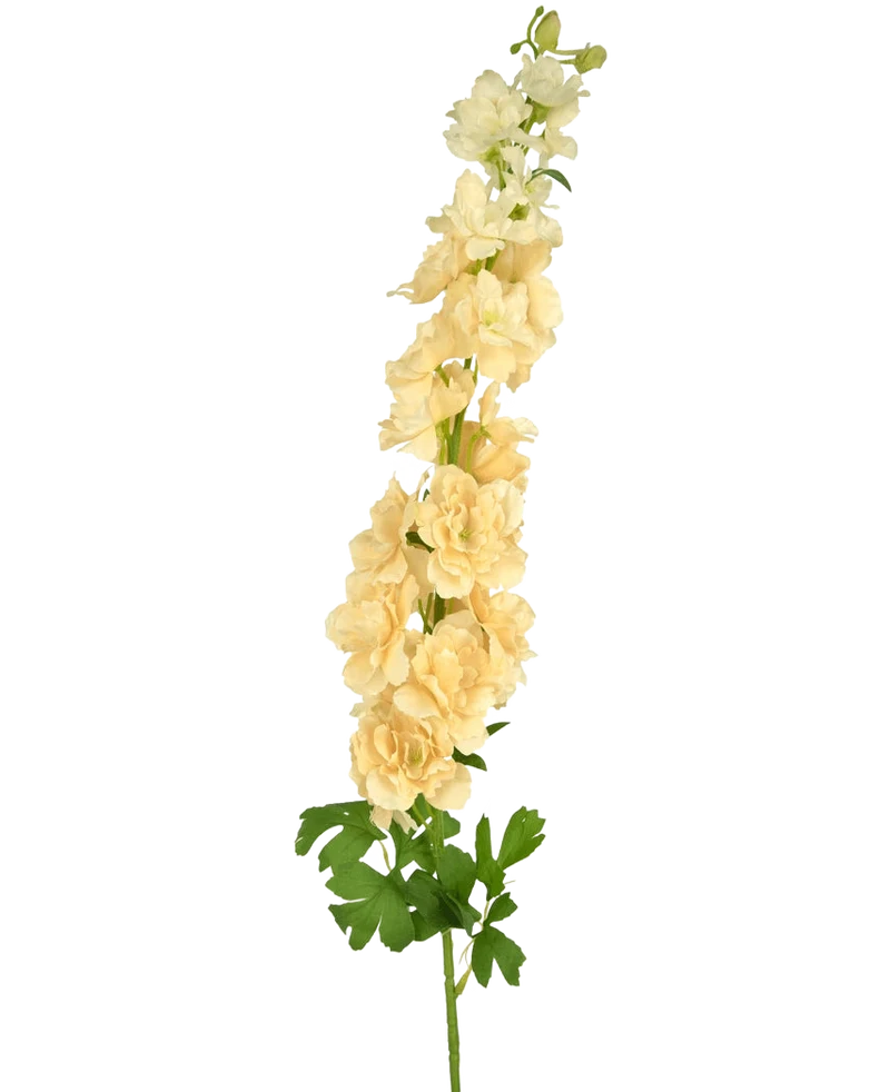 Künstliche Blume Delphinium 105 cm creme