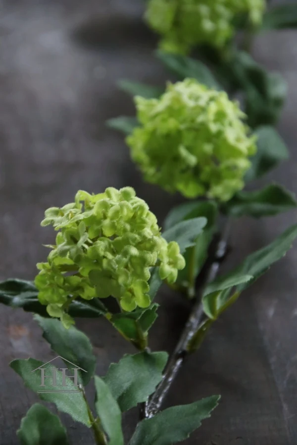 Kunst Viburnum spray groen