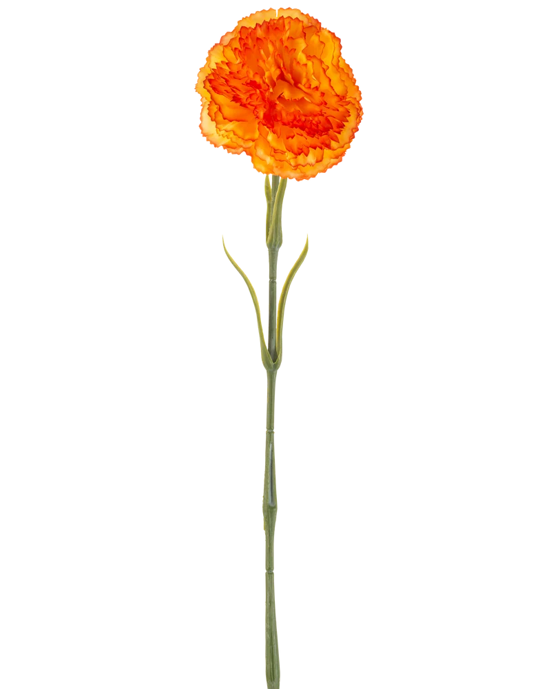Künstliche Blume Nelke 57 cm orange