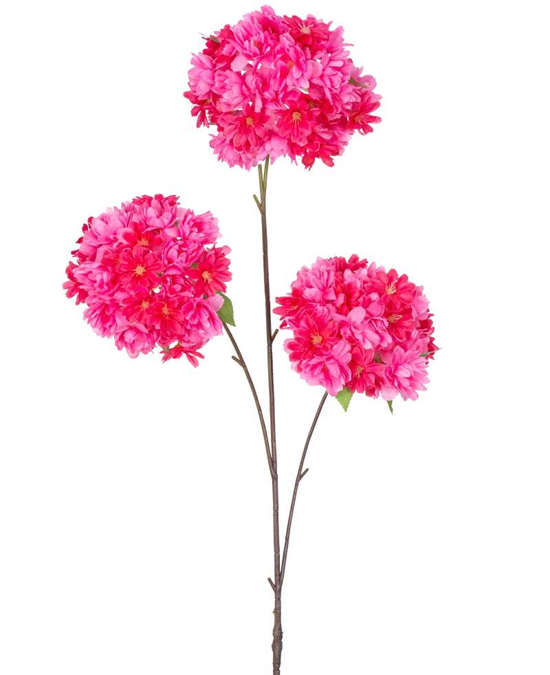 Künstlicher Kirschblütenzweig 85 cm rosa