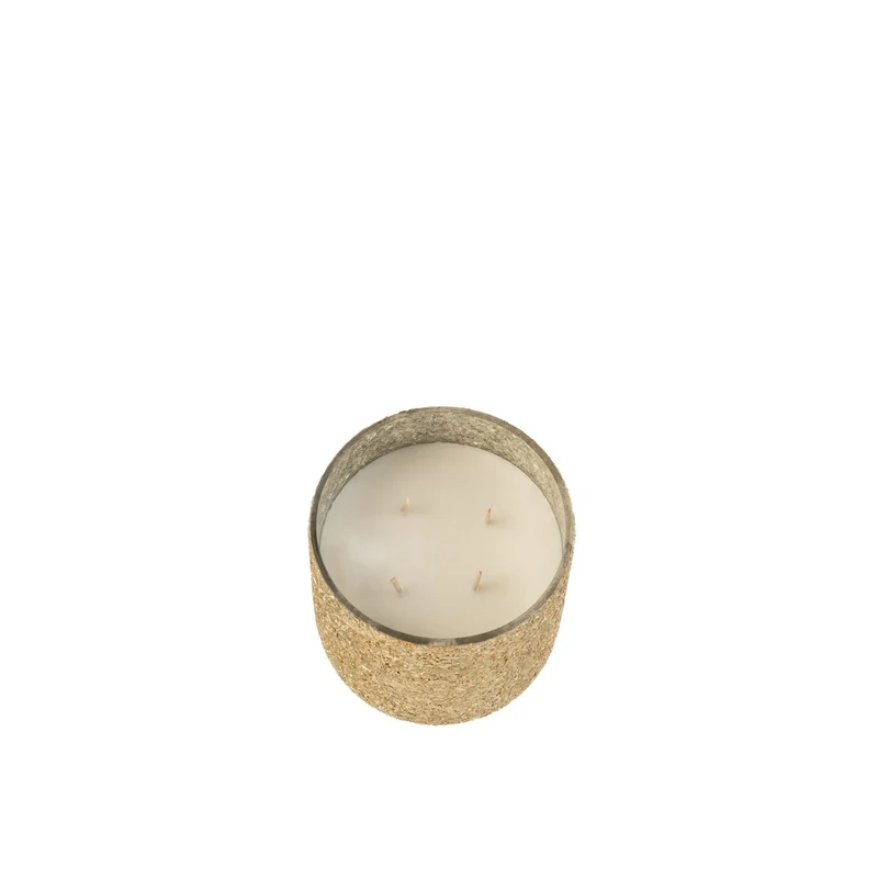 Duftkerze Luxuria Vanilla Escape im Glas, Gold