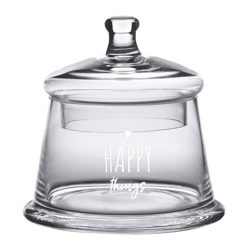 Vorratsglas mit Deckel in Transparent