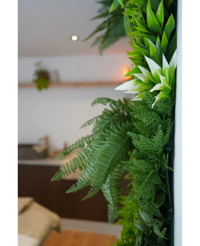 Kunstpflanzen Wand Freshness 100x100 cm UV