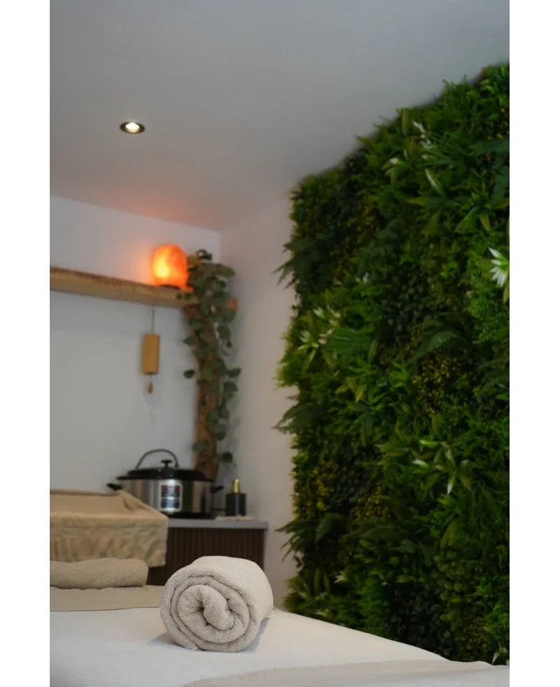 Kunstpflanzen Wand Freshness 100x100 cm UV