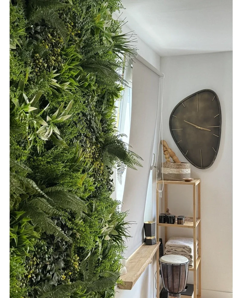 Kunstpflanzen Wand Freshness 100x100 cm UV