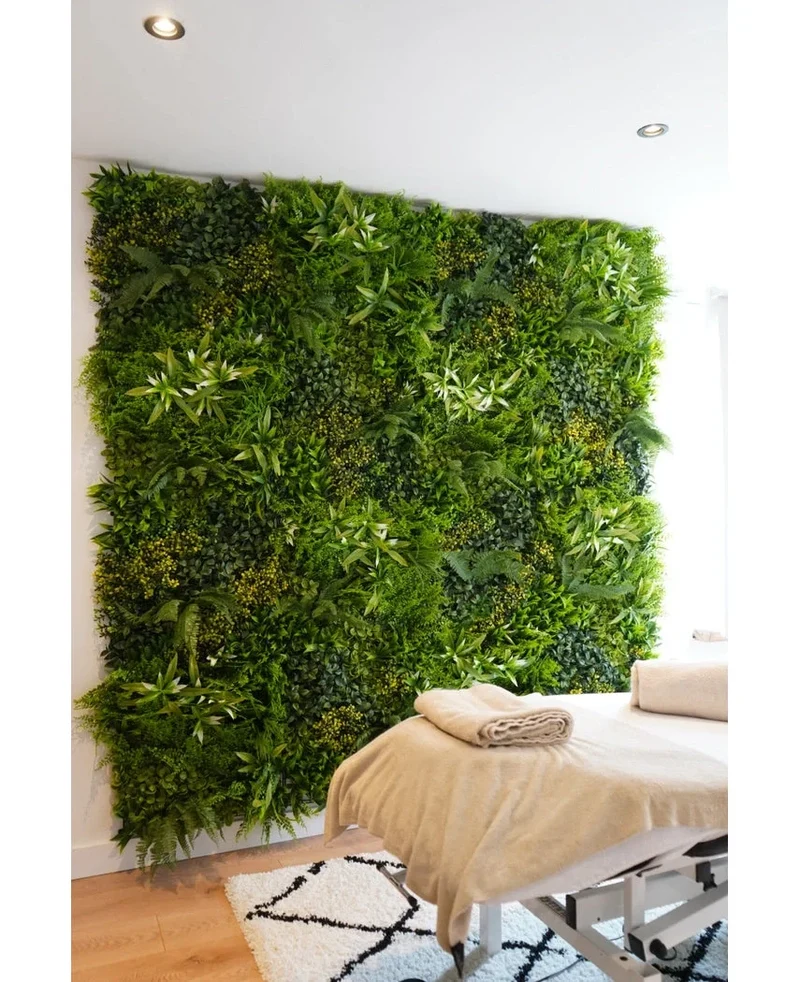 Kunstpflanzen Wand Freshness 100x100 cm UV