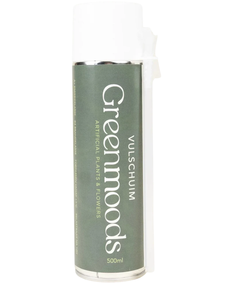 Greenmoods Füllschaum 500ml mit Strohhalm