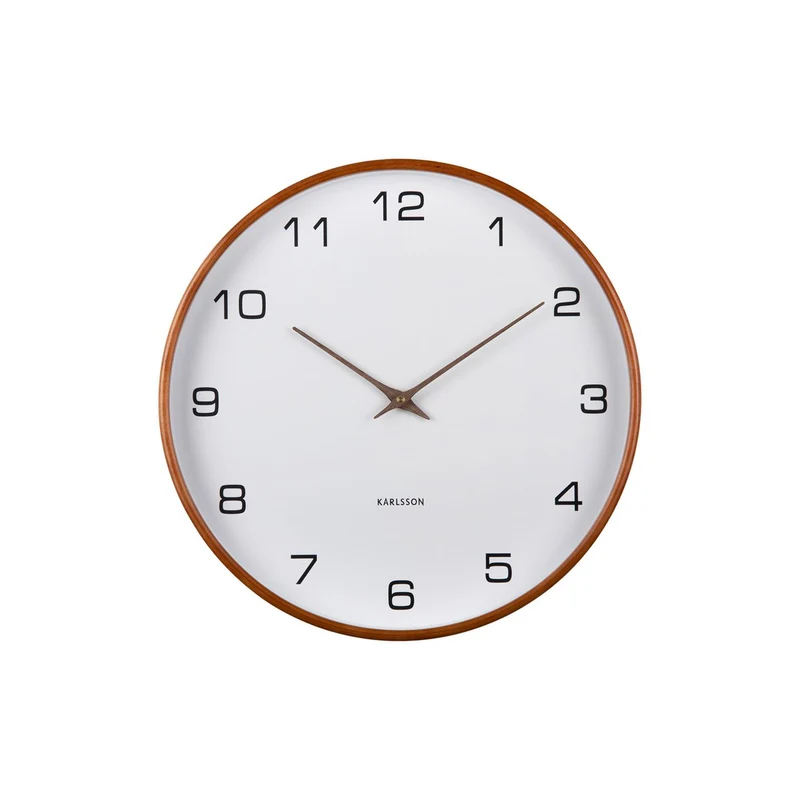 Wanduhr Acento im Mid-Century-Stil