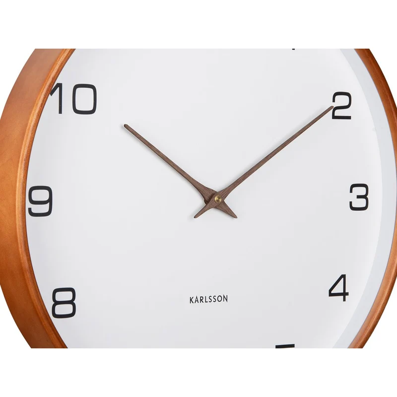 Wanduhr Acento im Mid-Century-Stil