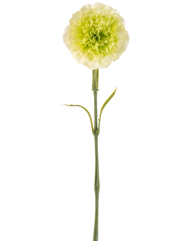 Künstliche Blume Nelke 57 cm hellgrün