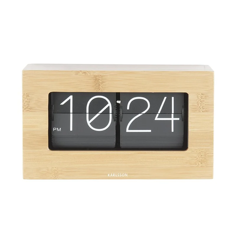 Klassische Klappdeckel-Uhr für Wand und Schreibtisch