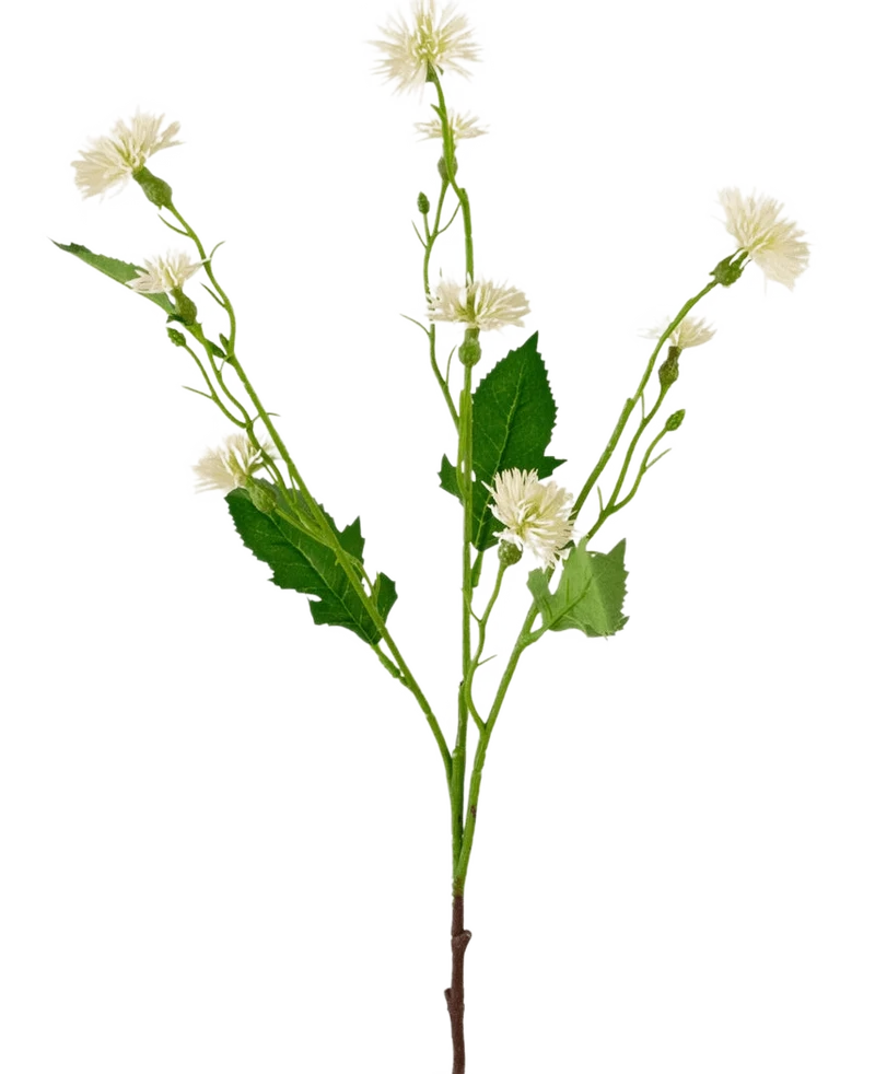 Künstliche Blume Daisy Spray 54 cm weiß