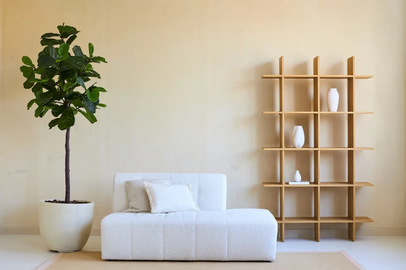 Kunstplant Ficus Tabaksplant Deluxe 215 cm