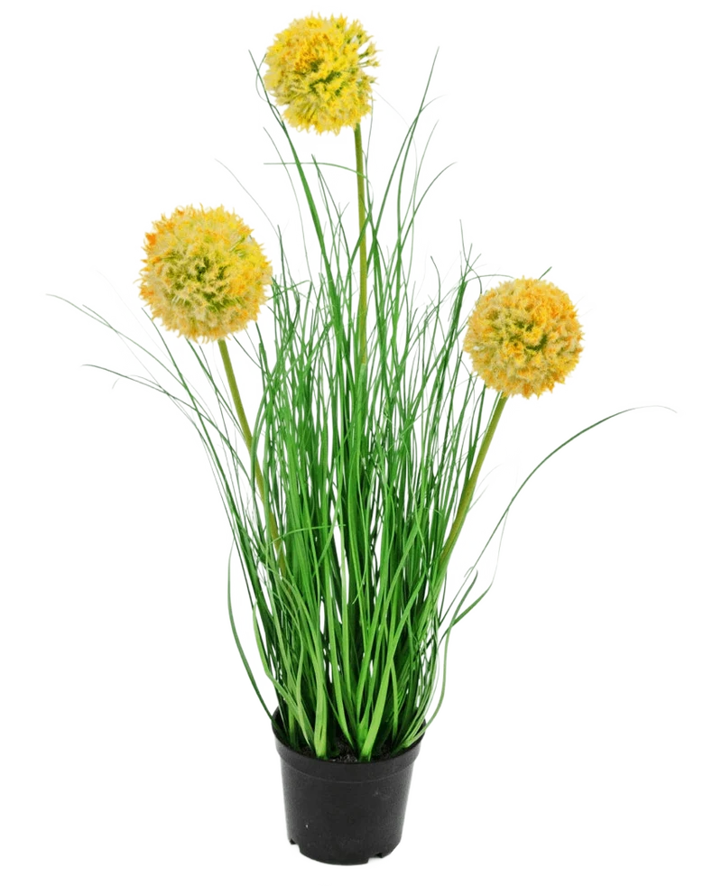 Kunstgras Pflanze Zwiebel 50 cm feuerhemmend