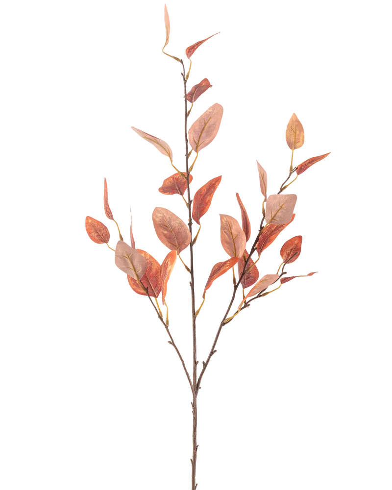 Künstliche Blume Eukalyptus 104 cm rot