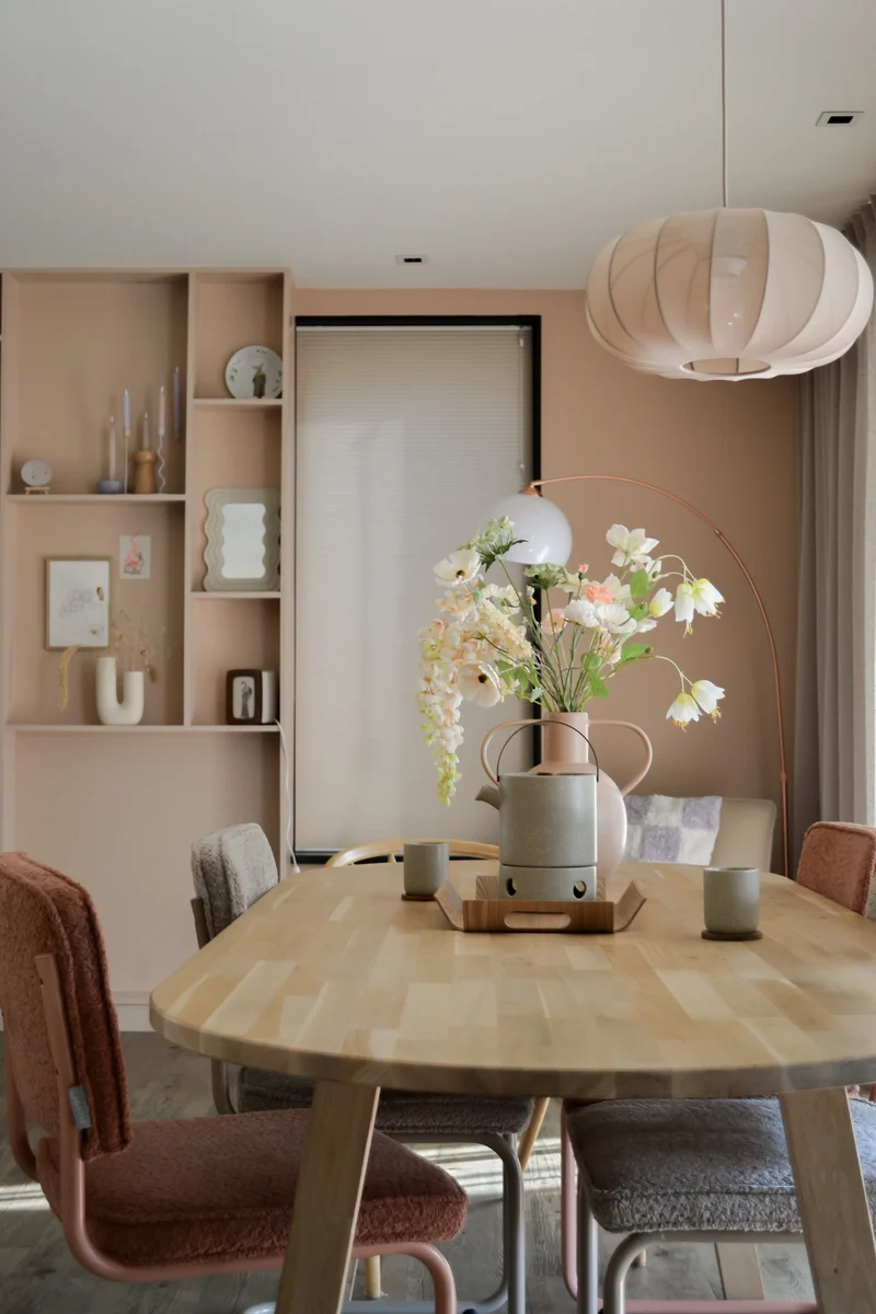 Künstliche Blume Spitzenblume 76 cm weiß