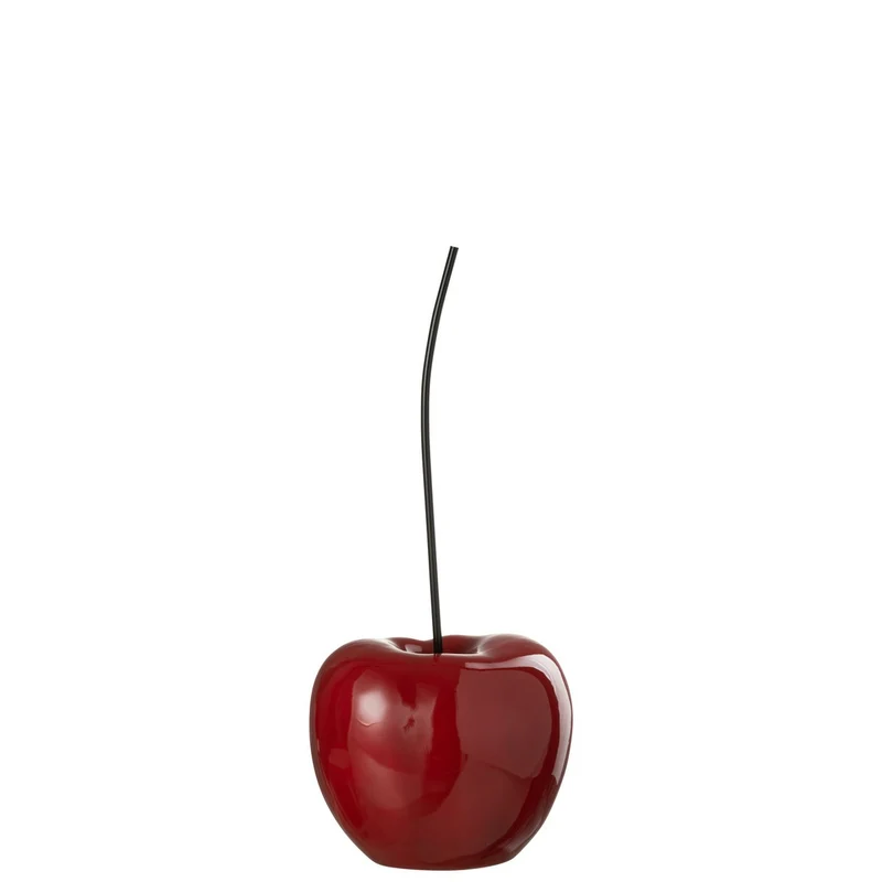 Deko-Kirschen in glänzendem Rot, klein