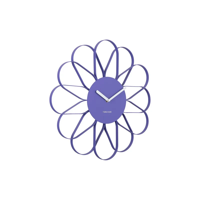 Wanduhr Arkis in Blütenform