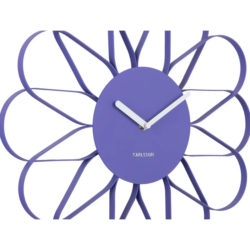 Wanduhr Arkis in Blütenform