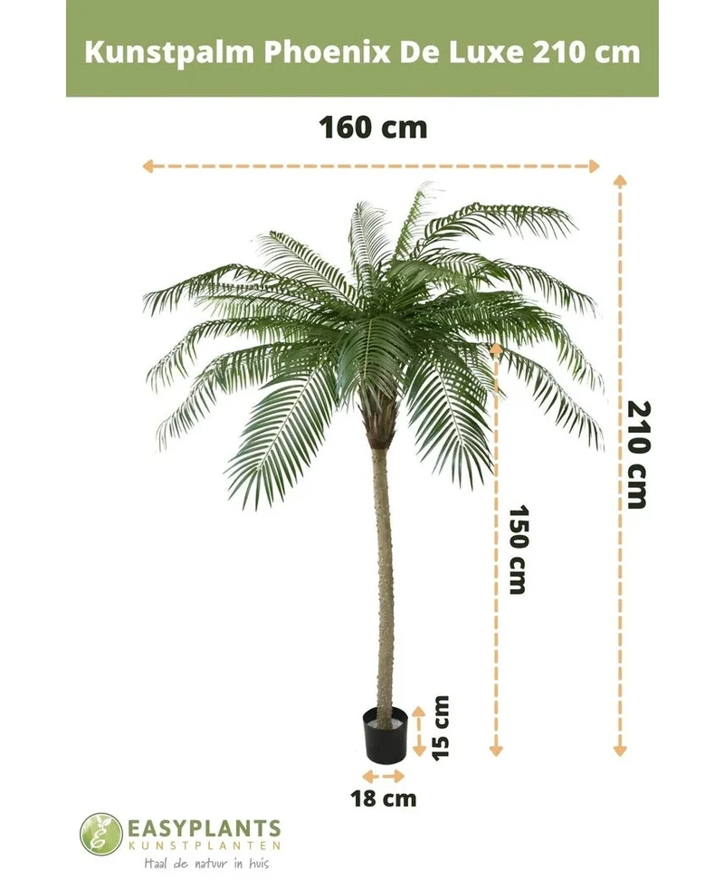Künstliche Palme Phoenix De Luxe 210 cm