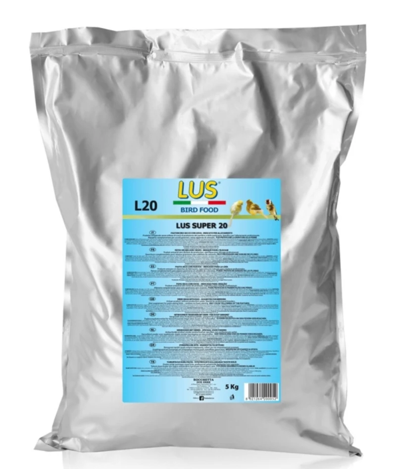 LUS L20 Eierfutter, 20 % Proteine ​​– 5 kg