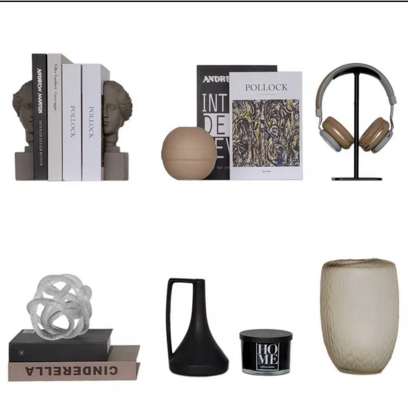 Geknotete Glasskulptur aus Klarglas, groß