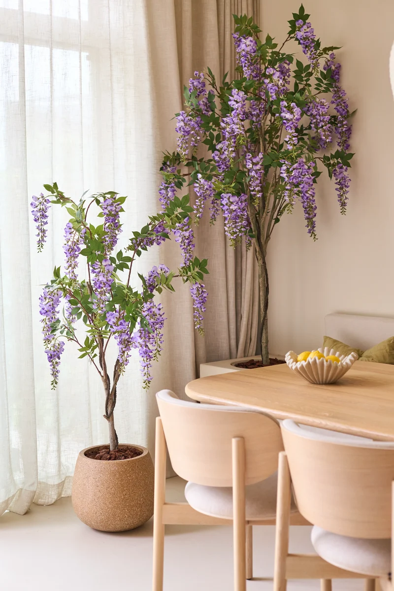 Künstliche Glyzinienpflanze 180 cm