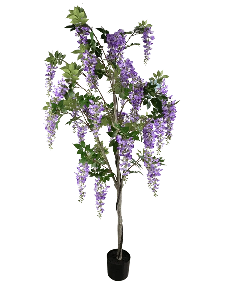 Künstliche Glyzinienpflanze 210 cm