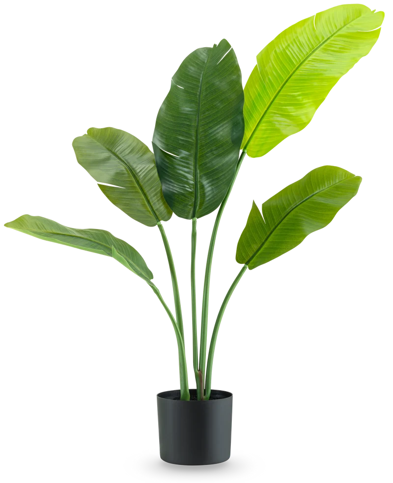 Kunstpflanze Strelitzia Nicolai Deluxe 90 cm