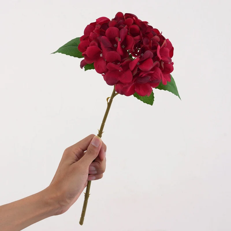 41 cm Künstlicher Hortensienzweig – Kunstblume Dekoration im Angebot