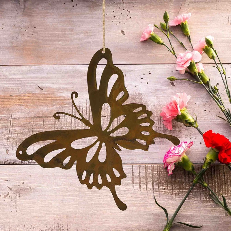 Schmetterling "Paula" aus Edelrost