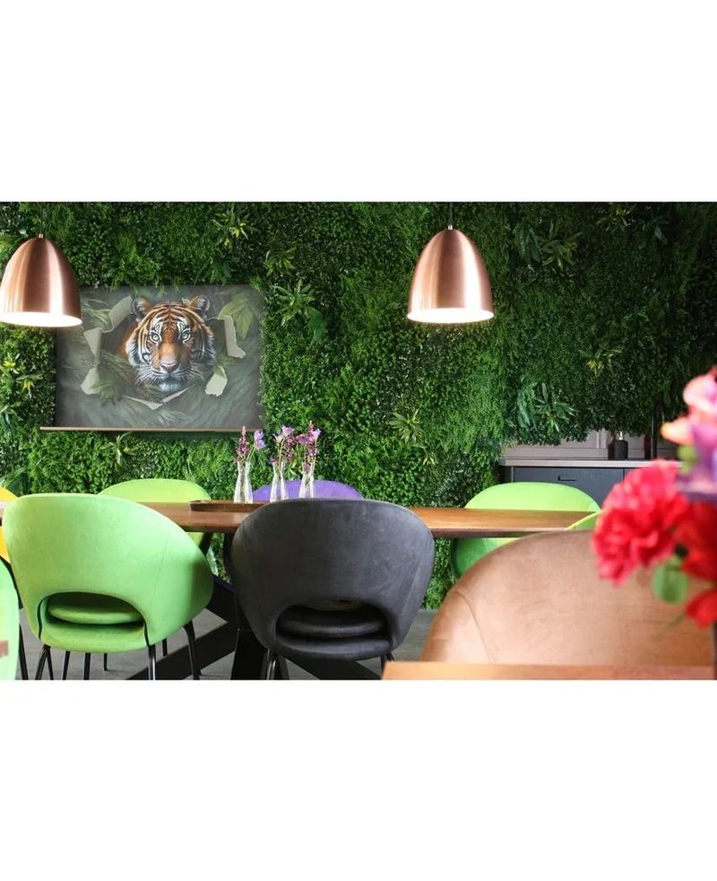 Kunstpflanzen Wand Crush 100x100 cm UV