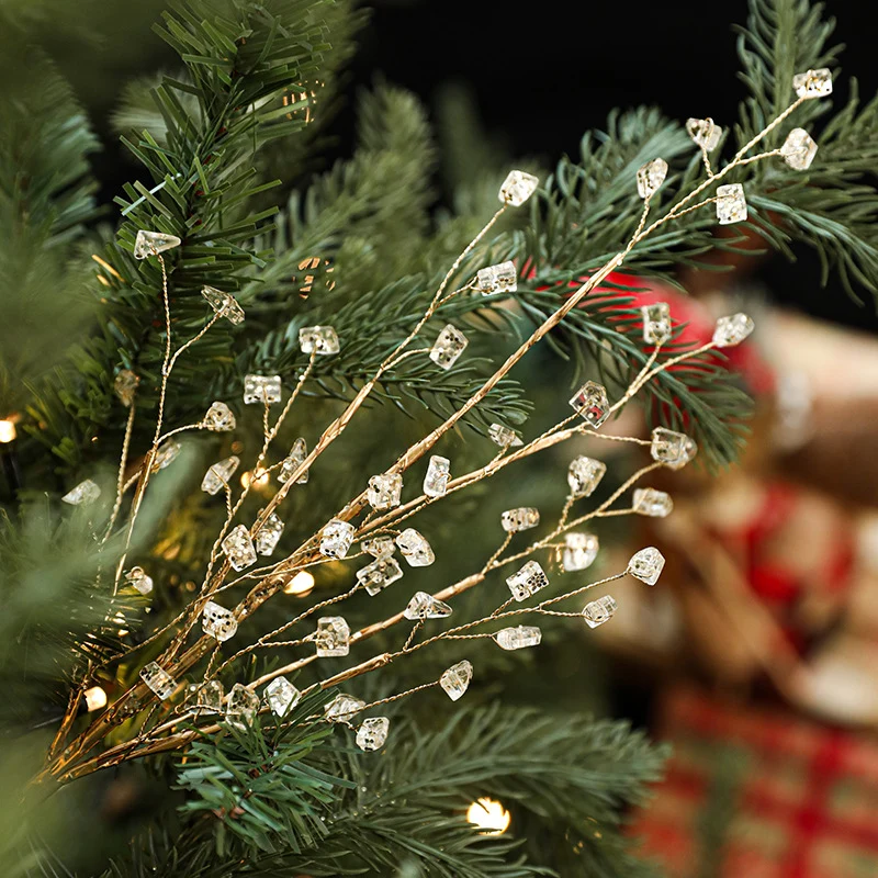 35 cm Künstliche Kristalläste – Weihnachtsdekoration für Weihnachtsbäume & Festlichkeiten