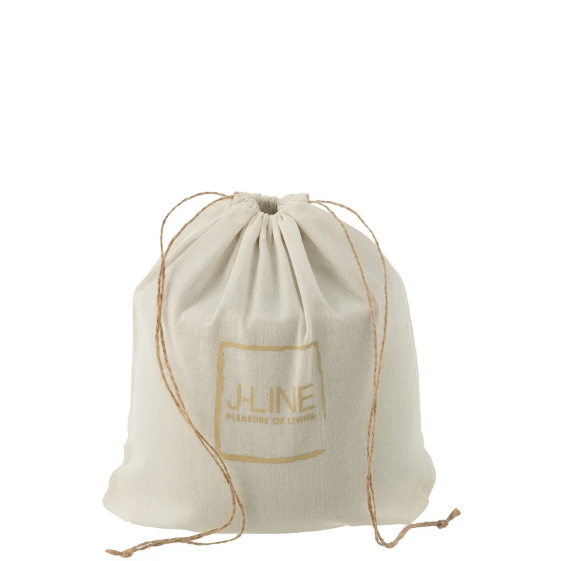 Outdoor-Kerze aus Zement, Braun