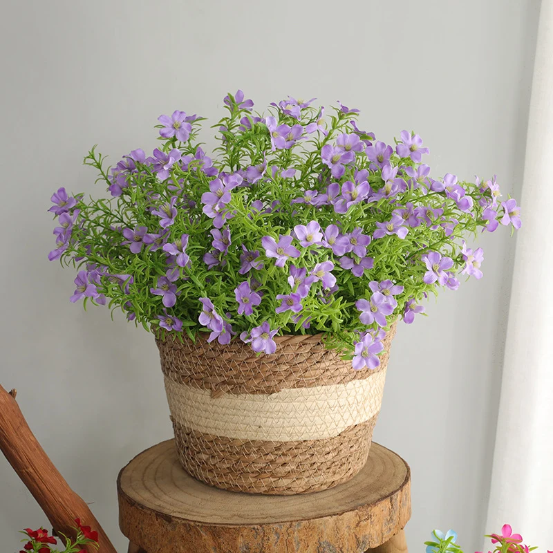 28 cm UV-beständiger Kunstblumenstrauß Wildblumen für den Außenbereich