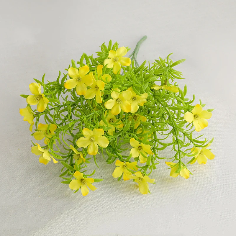 28 cm UV-beständiger Kunstblumenstrauß Wildblumen für den Außenbereich