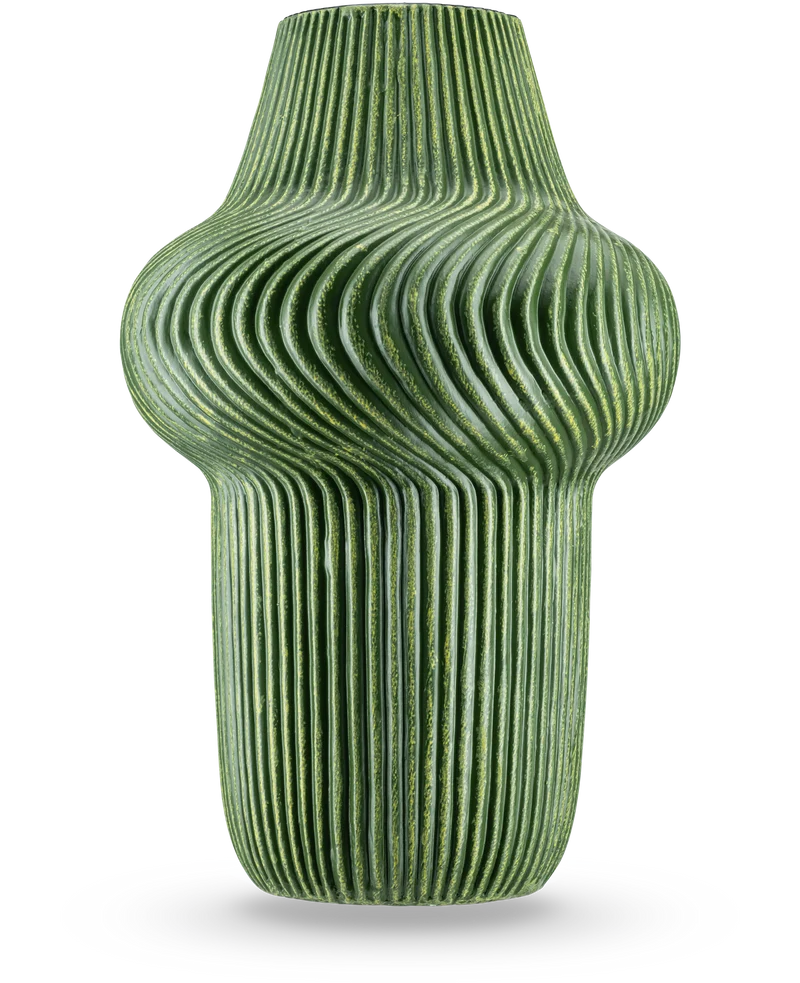 Vase Hidden 35 cm Grün