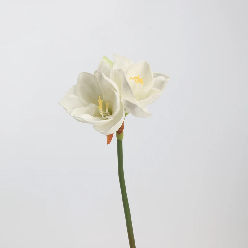 59 cm künstliche Amaryllis mit realistischem, feuchtigkeitsspürendem Griff