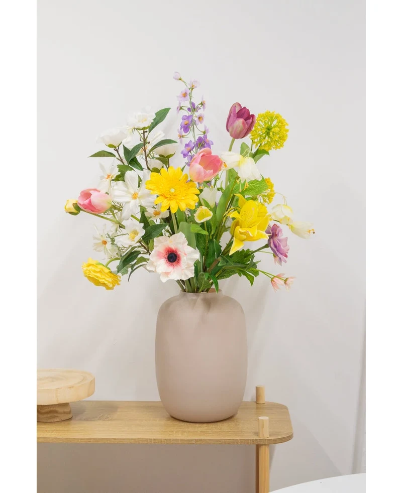 Künstliche Blume Asiatische Lilie 66 cm gelb
