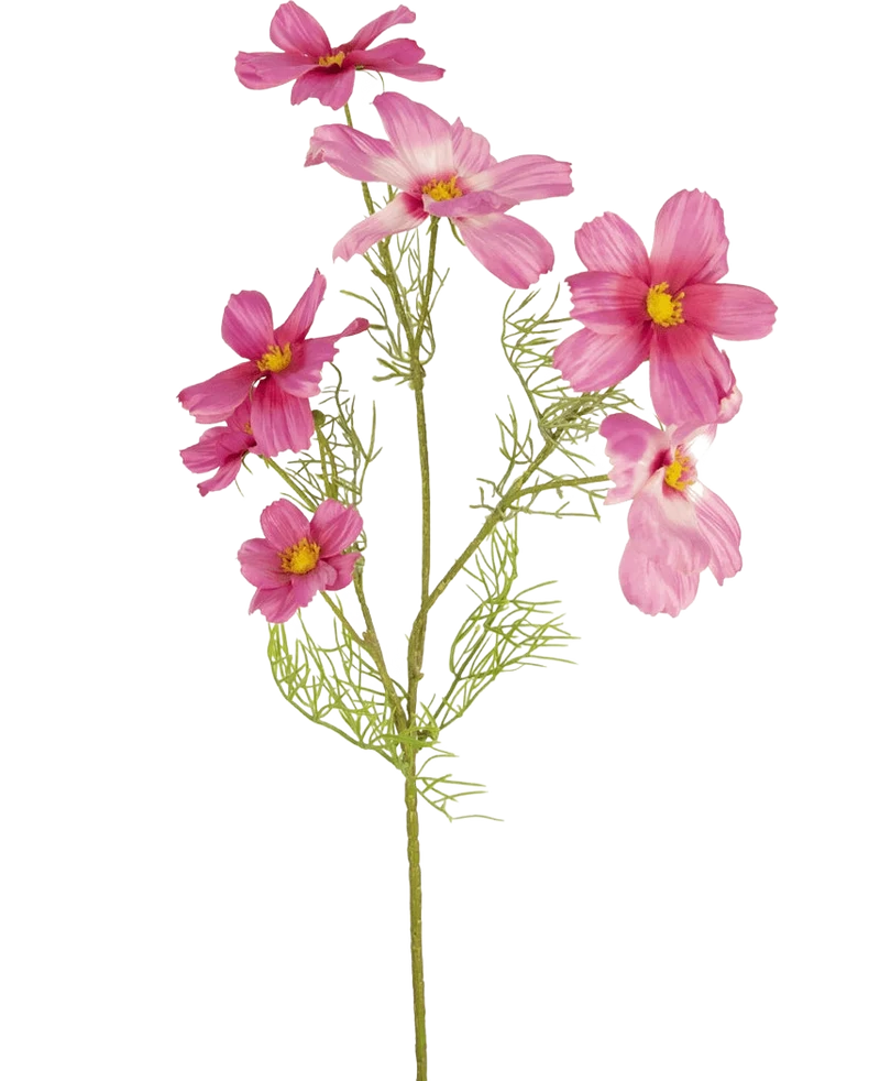 Künstliche Blume Cosmos 74 cm fuchsia