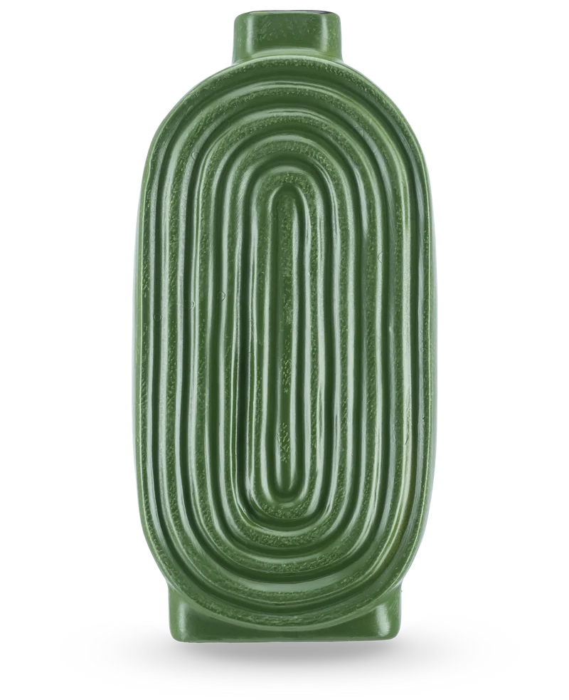 Vase Breaths 24 cm Grün