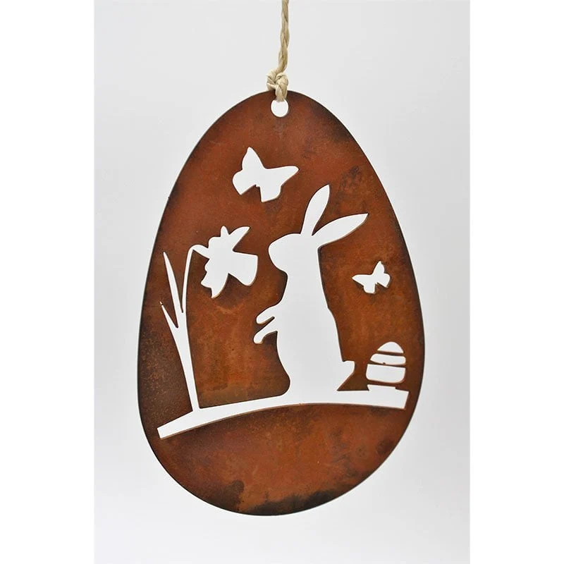 Ostereier-Hängedeko „Frohe Ostern“ im 3er Set